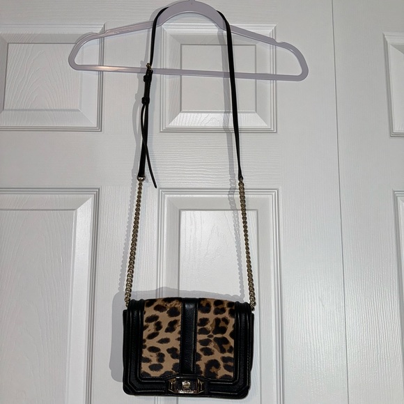 Rebecca Minkoff Leopard Love Crossbody Calfskin Bag - Picture 6 of 6